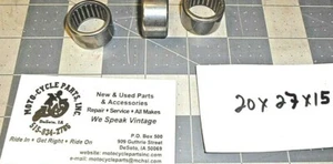 NTN HMK-2015 RODAMIENTO DE AGUJAS 20X27X15MM 1 CANTIDAD VINTAGE ENVÍO GRATUITO - Imagen 1 de 1