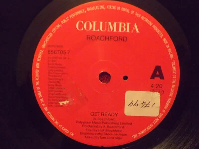 Roachford - Get ready / Do my thang       Top NL Columbia 45  - Bild 1 von 2