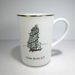Merry Masterpieces ‘More to the Left’ Coffee Mug leaning Tower of Pisa Christmas - Picture 1 of 6