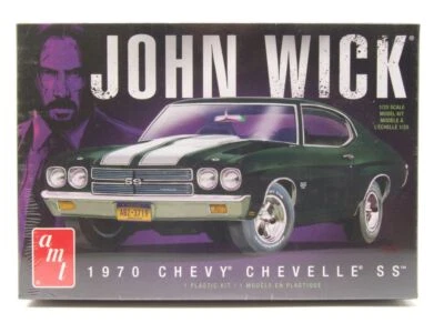 Chevrolet Chevelle Ss 1970 John Wick Kit Modellismo Plastica Auto 1:25 AMT - Immagine 1 di 4