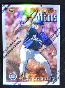 1996 Finest Refractors #S230 Sterling Hitchcock S 230 Silver Uncommon Mariners - Picture 1 of 2