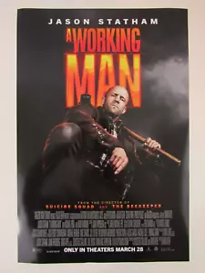 Póster de película promocional A Working Man 2025 edición limitada 11,5"x17" (Pg95E) - Imagen 1 de 2