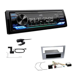 JVC Digital Autoradio DAB+ Bluetooth für Opel Astra H Twin Top piano black - Bild 1 von 6