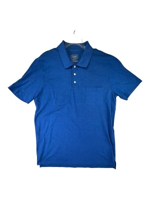 Foundry Supply Co. Men Size XLT Golf Shirt Blue 3 Button Stretch Fit - Image 1 of 4