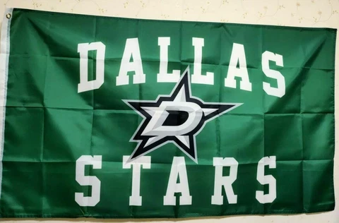 Dallas Stars Flag 3x5ft Banner Polyester Ice Hockey Stanley Cup stars009 Cover