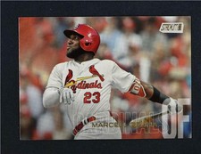 2018 Stadium Club Base #25 Marcell Ozuna - St. Louis Cardinals
