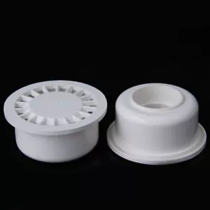PVC Deodorant Bodenablauf Fallrohr Sieb Bad Abwasserrohr Fitting 50mm - Bild 1 von 5