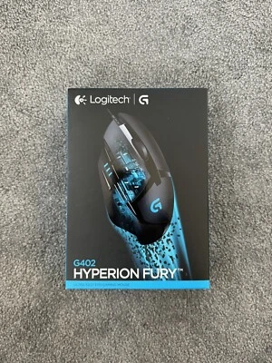 Logitech G402 Hyperion Fury USB Gaming Mouse - Black - Image 1 of 4