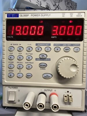 TTi QL355P Linear Regulated Precision Power Supply 0-35V 5A - Image 1 of 2