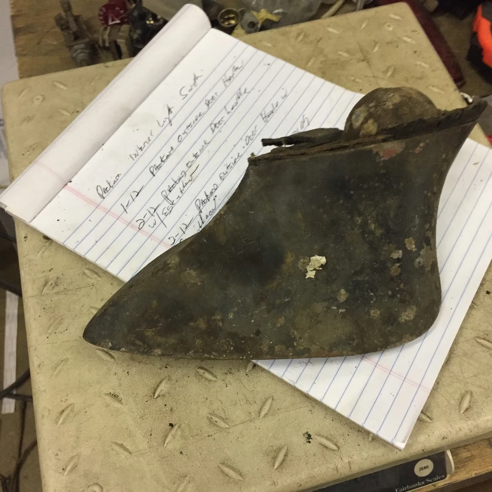 古董老式1934 1935 1936年包装车头灯架  — 第 1/4 张图片