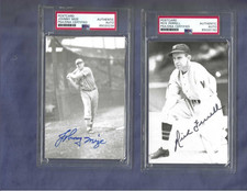 Rick Ferrell Washington Senators Baseball Autographed Rowe Postcard Photo PSA