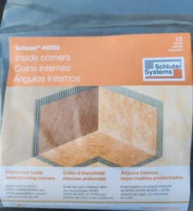 Schluter KERDI - Inside Corner Waterproofing 10-pack - KERECK/FI10 - Picture 1 of 2