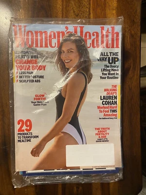 Women's Health Magazine October 2021 Lauren Cohan Glow Forth Issue New Sealed Foto 1 de 2