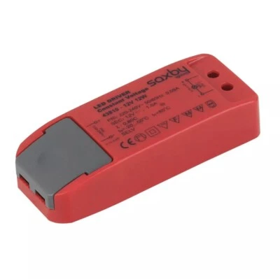 3x Constant Voltage LED Driver Non-Dimmable 12W 12V for Indoor LED Bulbs IP20 - Image 1 of 4