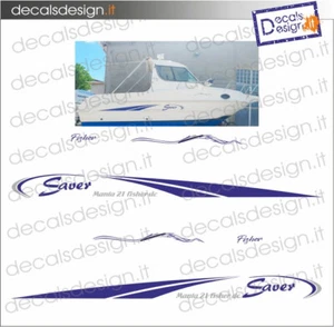 Bootsaufkleber Boot Saver Manta 21 Fischer DC - Bild 1 von 1