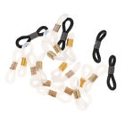 Anti-Slip Glasses Ear Grips: 20pc Silicone Temple Tip Sleeves