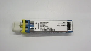CISCO OC-3/STM-1 PLUGGABLE INTERMEDIATE-REACH TRANSCEIVER MODULE SFP-OC3-IR1= - Picture 1 of 7