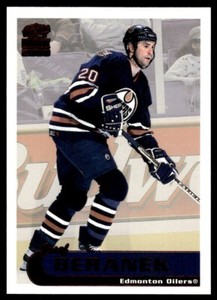1999-00 PACIFIC PARAMOUNT COOPER Josef Beranek Edmonton Oilers #89 R77
