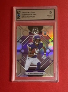 2023 Mosaic Jordan Addison Silver Prizm NXG Graded 10 Gem Mint - Picture 1 of 2