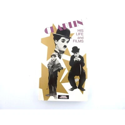 Chaplin His Life and Films VHS 1992 Rare & Historic Film Footage - Image 1 of 4