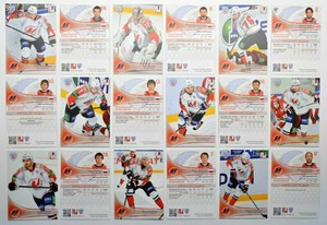 2013-14 KHL Metallurg Novokuznetsk - Pick a Player Card