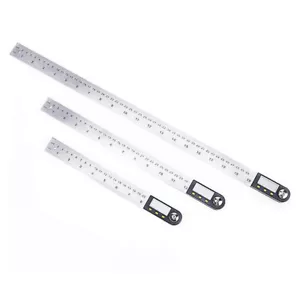 200-500mm Digital Angle Finder Meter Protractor Goniometer Ruler 0-360° Measure - Picture 1 of 9