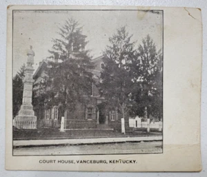 Vintage Postcard of Court House Vanceburg Kentucky - Picture 1 of 9