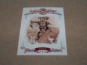 ZULU 2013 ALLEN & GINTER MARTIAL MASTERY #MM-ZU - Picture 1 of 1