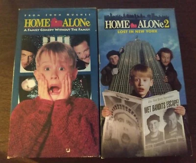 Home Alone I&II, VHS 1991+1993, Used. - Image 1 of 2