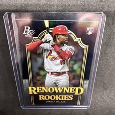 Jordan Walker 2023 Bowman Platinum Renowned Rookies RC #RR-19 Cardinals MLB