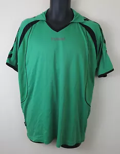 Maglietta Calcio Vintage Hummel Retro Maglia Calcio Maglia Skjorte Maglia XL - Foto 1 di 5