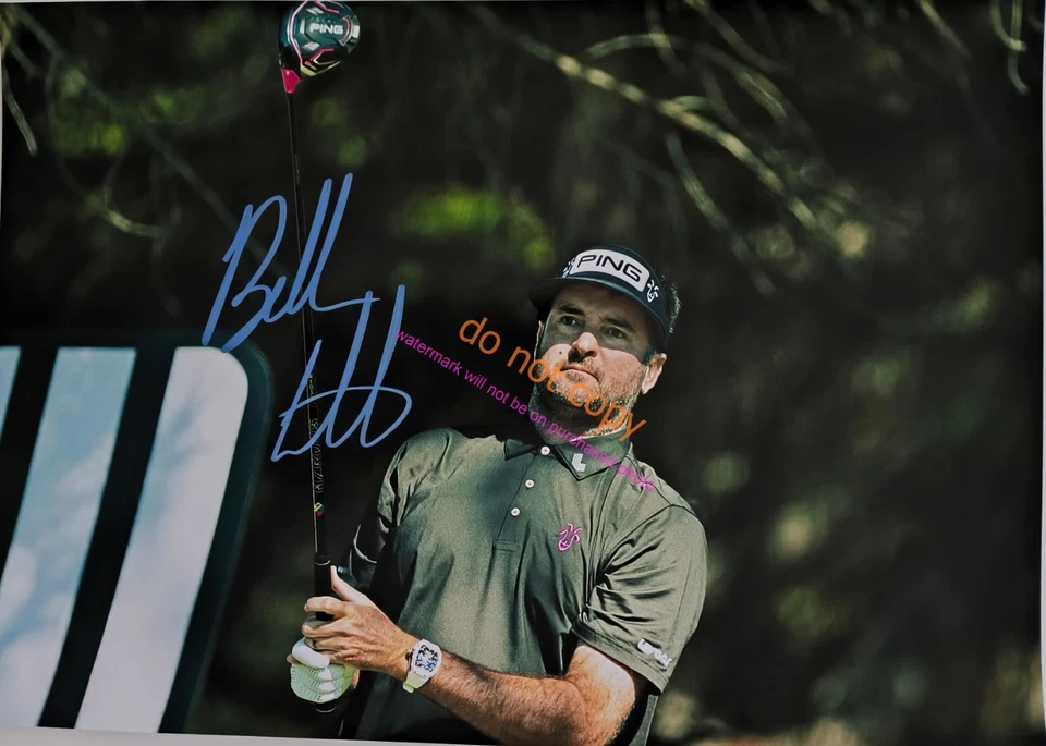 Foto firmada autografiada de Bubba Watson Foto 1 de 1
