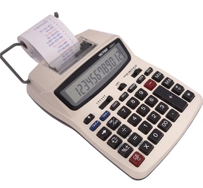 Victor 1208-2 Printing Calculator - Image 1 of 4