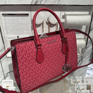 MICHAEL KORS SHEILA MEDIUM FASHION SATCHEL SCHULTERTASCHE CROSSBODY HANDTASCHE - Bild 1 von 12