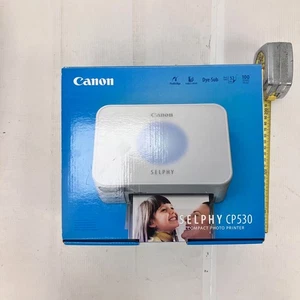 Canon Selphy (CP530) Compact Photo Printer - White - Never used. Tested - Works - Picture 1 of 12