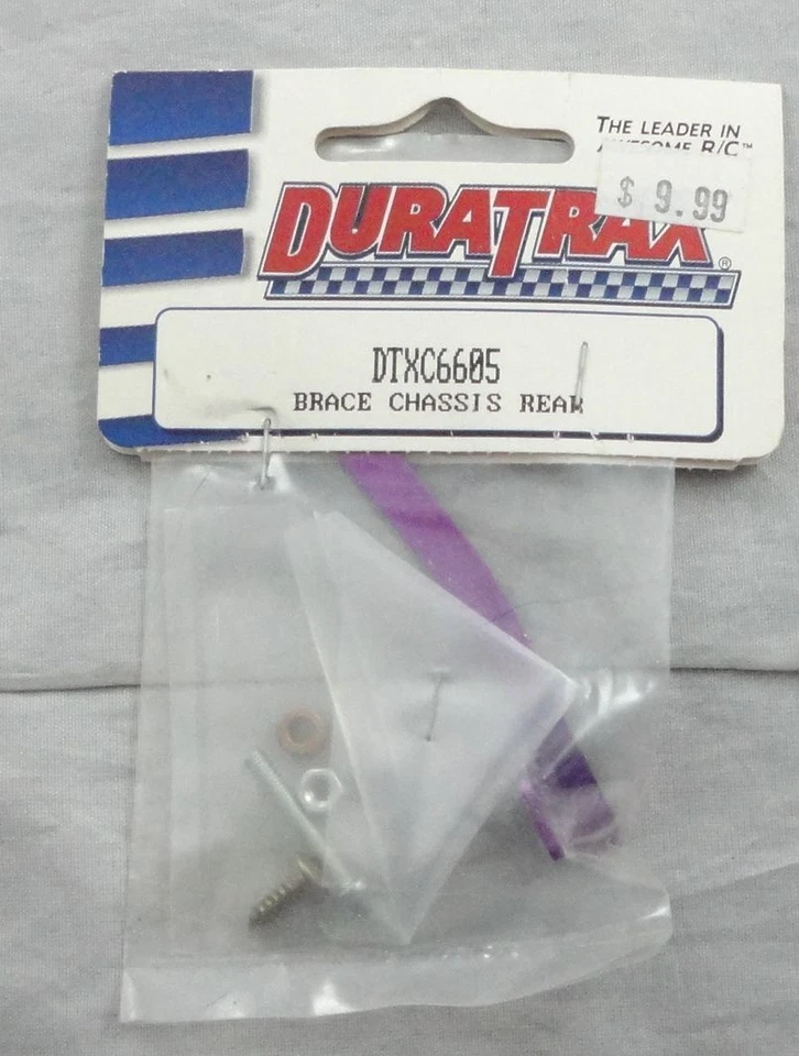 Duratrax Evader ST Purple Aluminum Rear Chassis Brace DTXC6605 - Image 1 of 1
