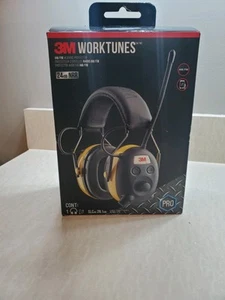 3M Worktunes AM/FM Radio Audio Hearing Noise Protector Headphone Earmuffs New - Picture 1 of 4