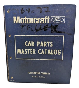 Motorcraft Car Parts Master Catalog 1983 1984 Ford Truck Car Carb AC Belts Shock - Picture 1 of 12