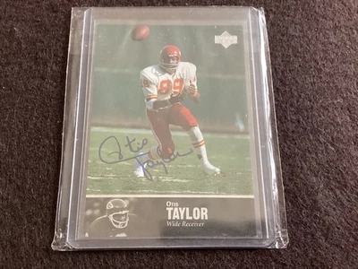 1997 Upper Deck NFL Legends - Autographs Otis Taylor #AL-173 (AU) - Image 1 of 2