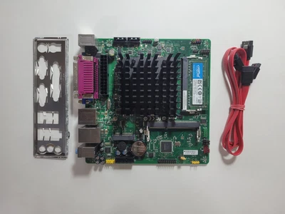 Placa-mãe industrial MITAC PD14RI com Pentium N3700@1.60GHz, 2GB de RAM #0337 - Imagem 1 de 4