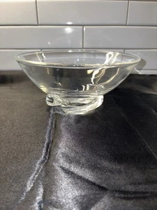 Vintage Signed Steuben Crystal Glass Spiral Bowl 7” Dia. Designed Donald Pollard - Picture 1 of 10