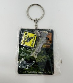 SEGA Seaman Dreamcast Keychain Figure 1998 promotional promo frog Gill man Rare