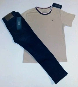 Tommy Hilfiger Boys Youth 2pc Jean's & Tee Set - 6y  - Picture 1 of 7