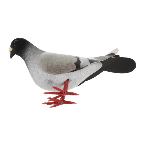 Ornement D'oiseau En Métal Pour Décoration Extérieure - 40 X 13 Cm, Résistant à La Rouille, Pour Jardin Ou Terrasse - 10