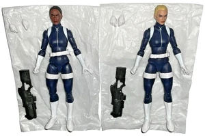 Marvel Legends SHIELD AGENT TROOPER 6"-Figur Menge 2 schwarz weiß weiblicher Puls - Bild 1 von 18