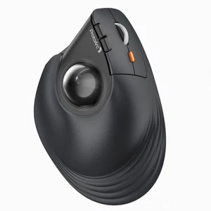 ProtoArc EM05 NL Vertical Trackball Mouse, Vertical 62°, Compatible with both 2. - Picture 1 of 6