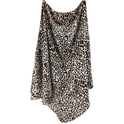 FOREVER 21 Mujer Estampado Leopardo Cubierta de Natación Nueva con Etiquetas Talla Única Marrón Crema Traje de Baño Foto 1 de 4