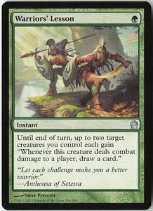 Warriors' Lesson Uncommon Theros NM/LP MTG - Bild 1 von 2