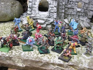 WHFB CHAOS WARRIORS , PAINTED, MULTI-LISTING - Picture 1 of 28