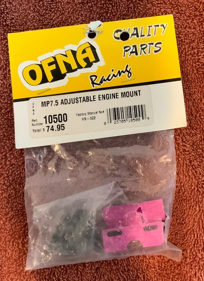 OFNA 10500 MP7.5 MP ADJUSTABLE ENGINE MOUNT RC TRUCK CAR PART NEW 7.5 - Image 1 of 1